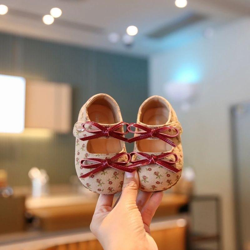 

New Soft-soled Baby Shoes, Children s Leather Shoes for Infants, Girls Baby Shoes 15 абрикосовый