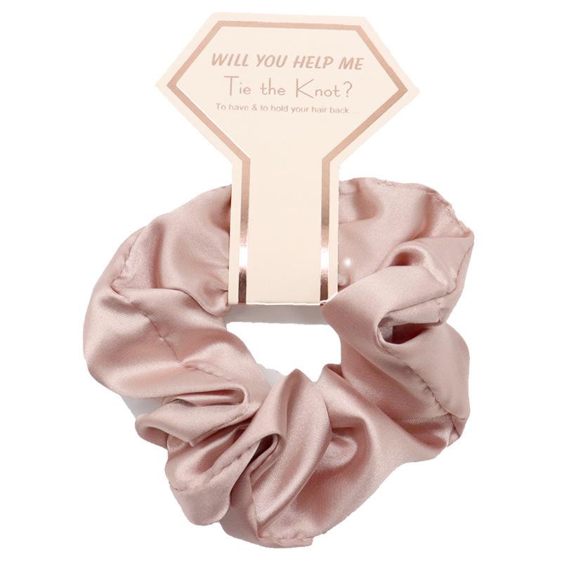 6/1pcs Bridesmaid Gift Hair Band Ties Bachelorette Party Favors Bridal Shower Wedding Souvenir Team Bride To Be Hen Party Supply