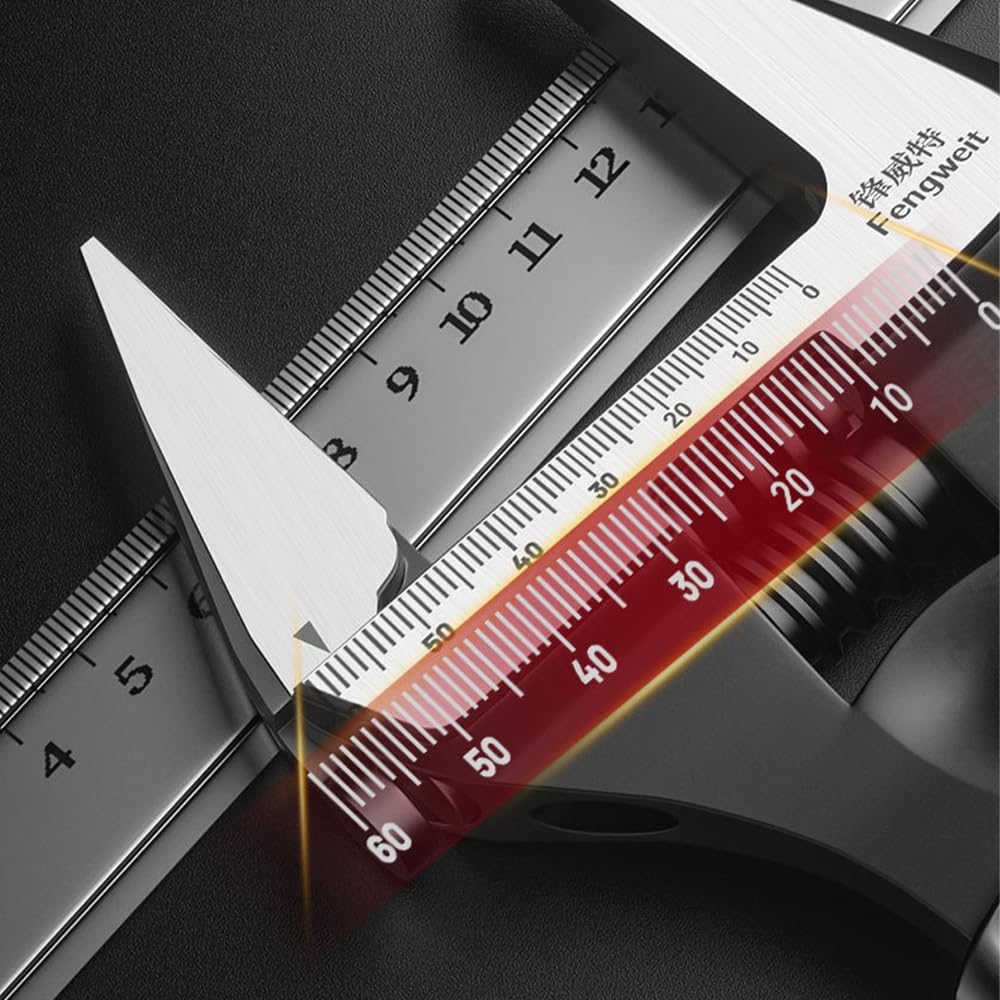 Wide Adjustable Monkey Wide Faucet Seat Maximum Opening with for Water Automotive and Motorcycle and Machine Repair Wrench, Wrench, Type, 250mm, 50mm,