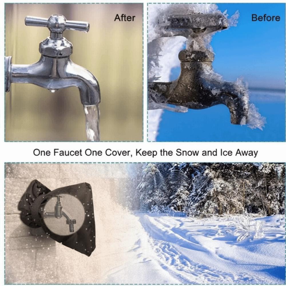 Insulated Faucet Protector Waterproof Freeze Protection Covers Spigot Covers  Outdoor Kitchen