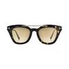 TF Spiegelbeine Logo Unregelmäßige Form Sonnenbrille Damen Sonnenbrille Mehrfarbig TF0575F