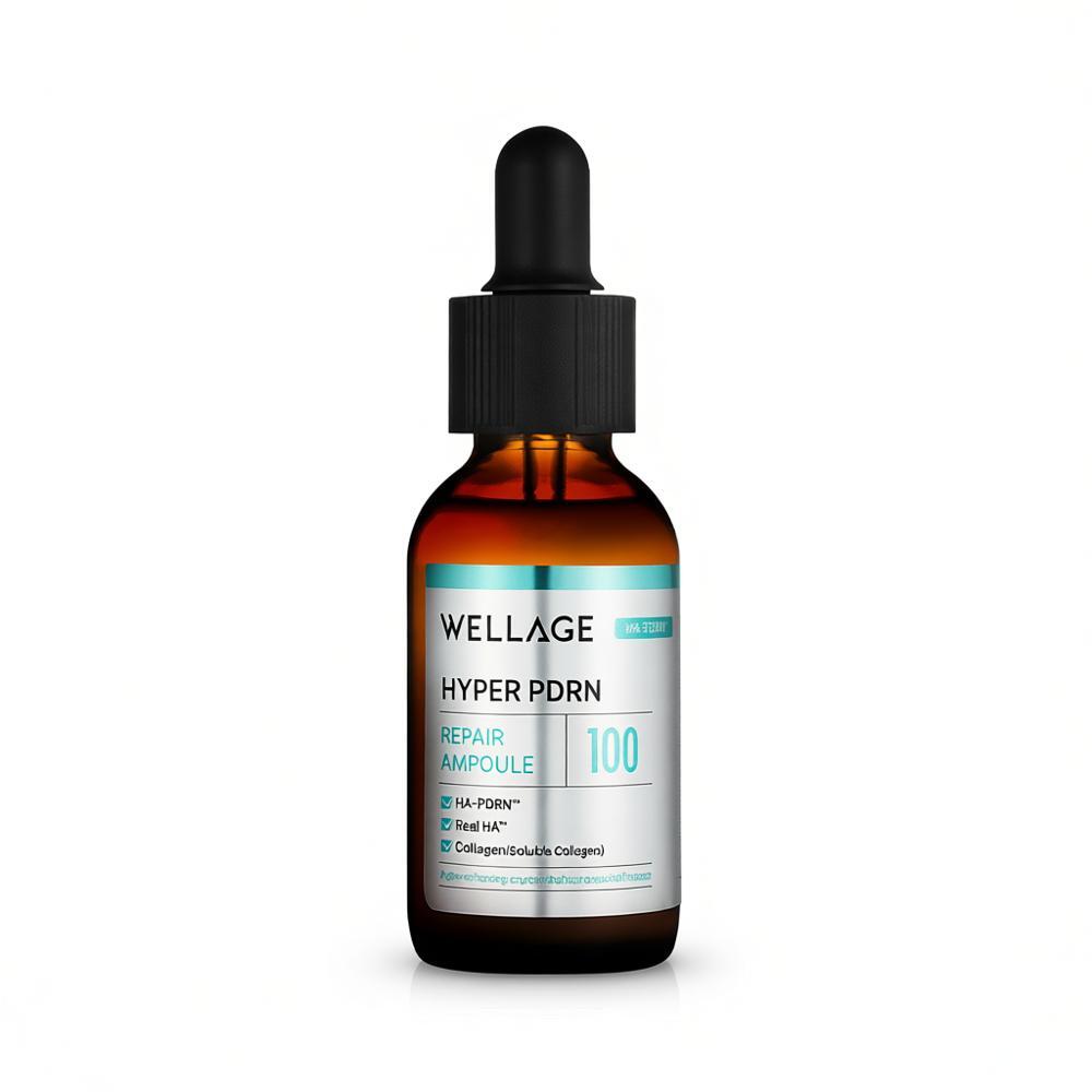 Wellage [new  Moisture Radiance] Wellage Hyper Pdrn Repair Ampoule 30ml