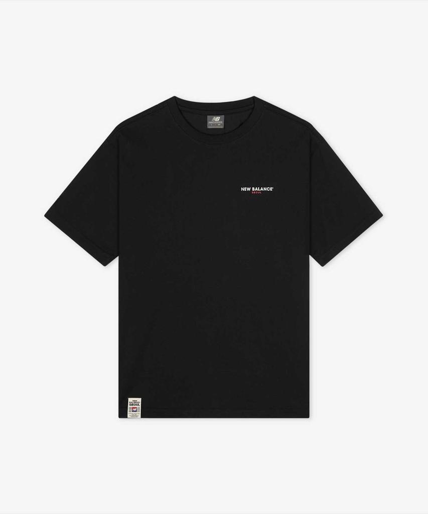 New Balance Geongongamri Exklusives Kurzarm-T-Shirt (SCHWARZ)