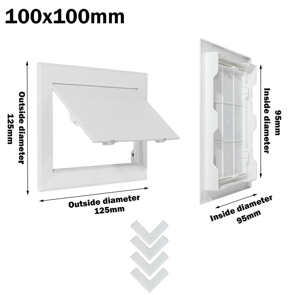 Pannello di accesso bianco Porta Foro di ispezione rimovibile Piastra di copertura dello sportello Porte Parete Soffitto