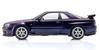 Kyosho Original Nissan Skyline R34 Purple Finished Product KS03936P 1/43 GT-R V-Spec (Midnight III)