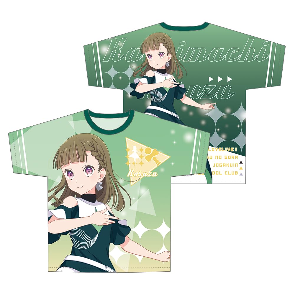 KADOKAWA Love Live Hasunozora Girls Academy School Idol Club Full Graphic T-Shirt Ver Suirinbu Tomachi Kozuru Length 730mm x Width 550mm x Sleeve 11680₽