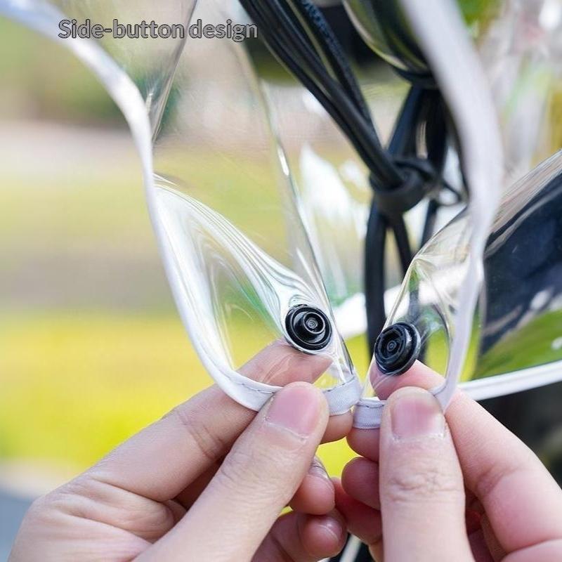 Universal Electric Vehicle Front Rain Cover Handlebar Console Dashboard Protector For Riding