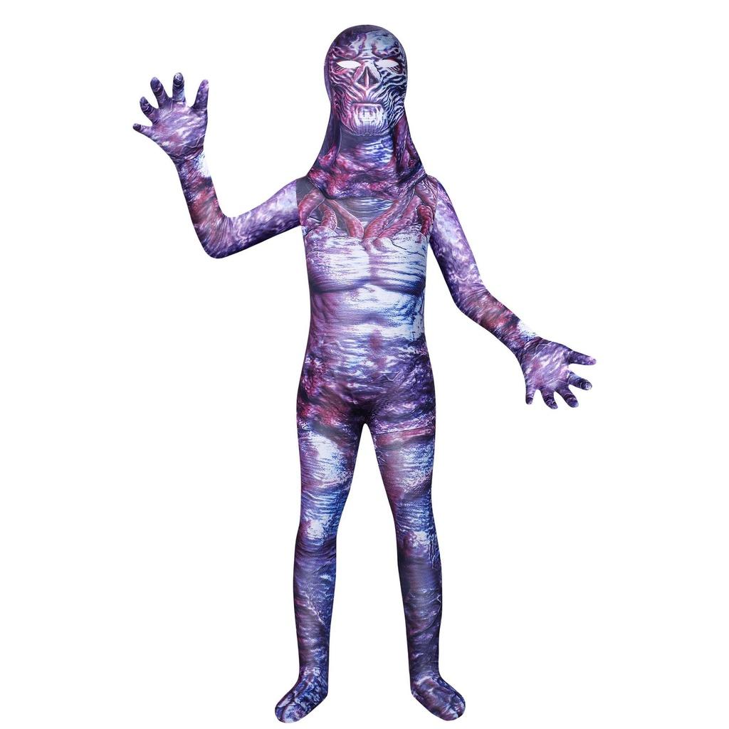 

Очень странные дела Хэллоуин Детский Косплей Костюм Комбинезон Набор Идеально Подходит Для Маскарада И Тематических Вечеринок 140