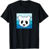 Retro Panda Design Vintage Tier Panda Bär T-Shirt