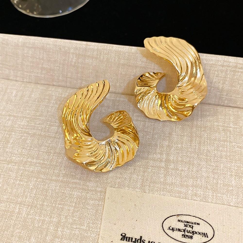 Exaggerated Geometric Patterns Earrings Ear Jewelry Zinc Zinc Alloy Stud Earrings  Party Decoration