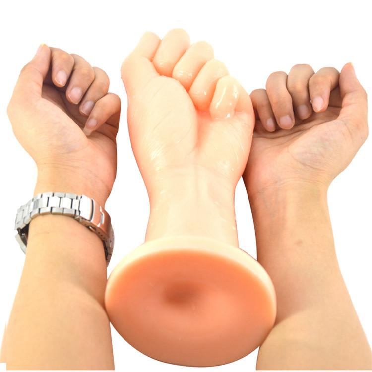 Fisting Dildo Butt Plug Damskie Masturbacja Zabawki erotyczne Symulacja Pięść Penis na pasku Realistyczny kutas XXL Kutas BDSM