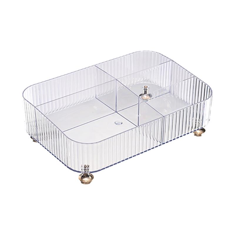 Mehrfach-Gitter Desktop Aufbewahrungsbox für Wohnzimmer - Organisieren Sie Schreibwaren, Fernbedienungen und Kosmetika