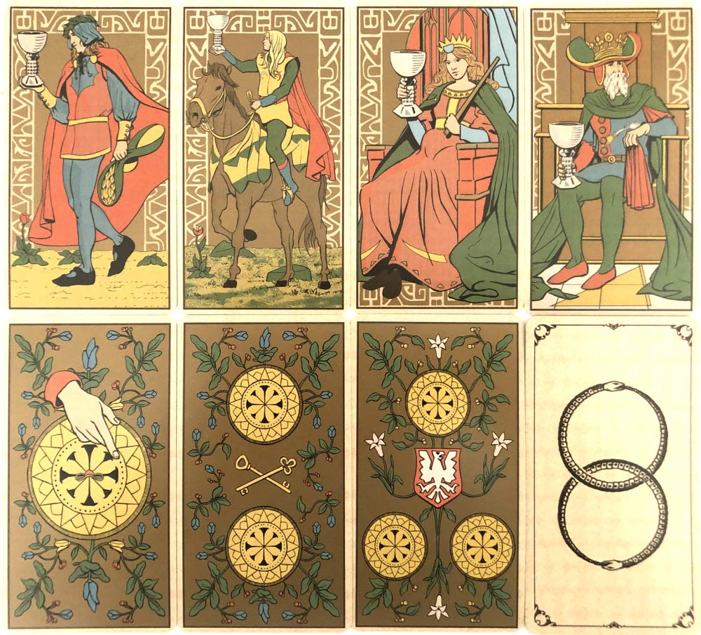 Symbolic Tarot of Marseille 78 Tarot with Japanese Authentic I.I.J. Wirth, Edition, Cards, Reading, Instructions,