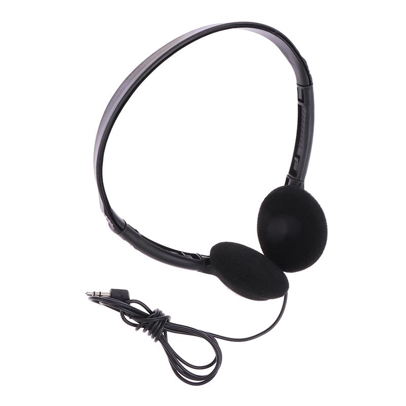 

3.5Mm Universal Wired Computer Headphone No Microphone Gaming Headset Noise Canceling Sports Mp3 Earphone Wired Stereo Headset 1