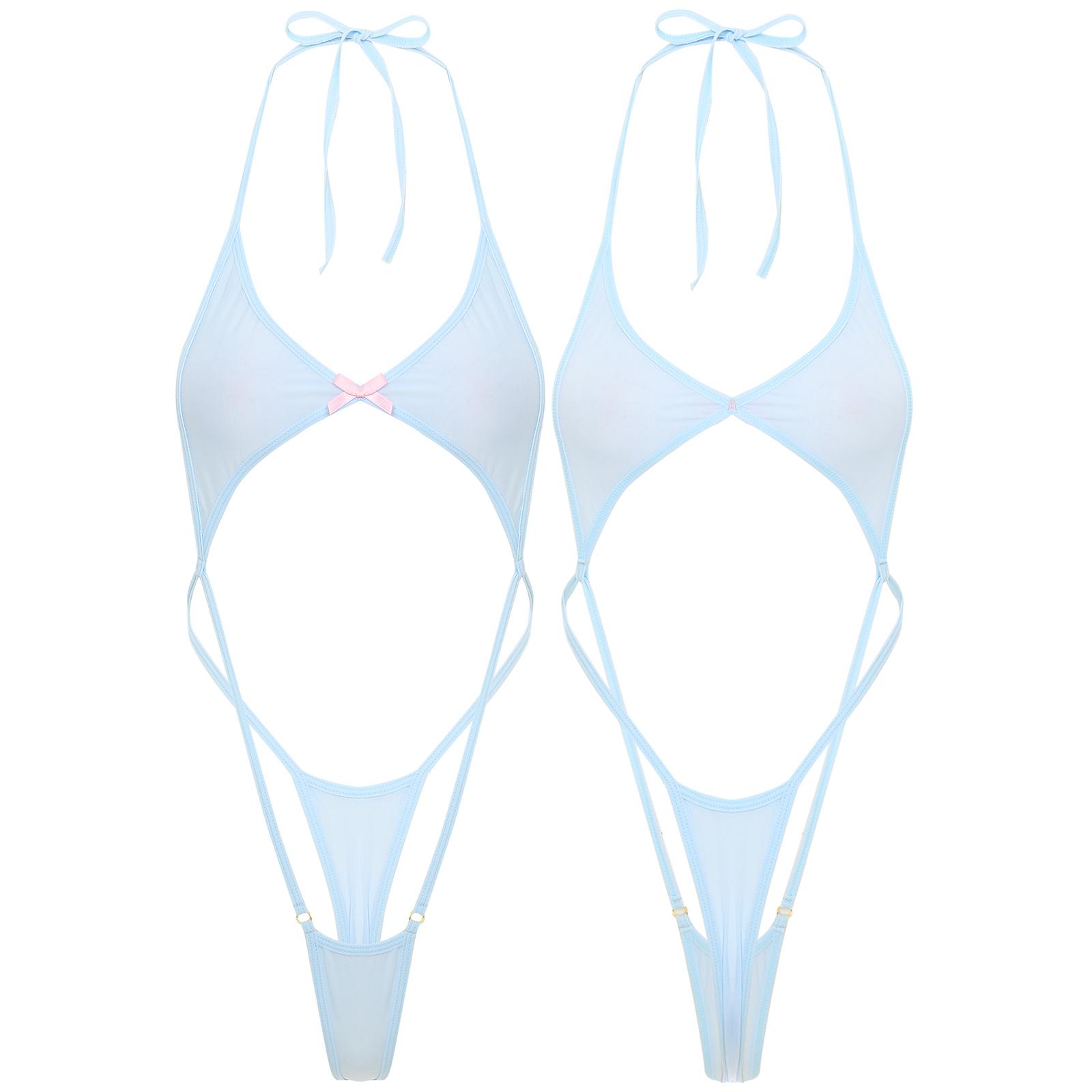 

Жіночий суцільний купальник, бікіні, стрінги, купальники монокіні, сексуальна нижня білизна Тедді One Size