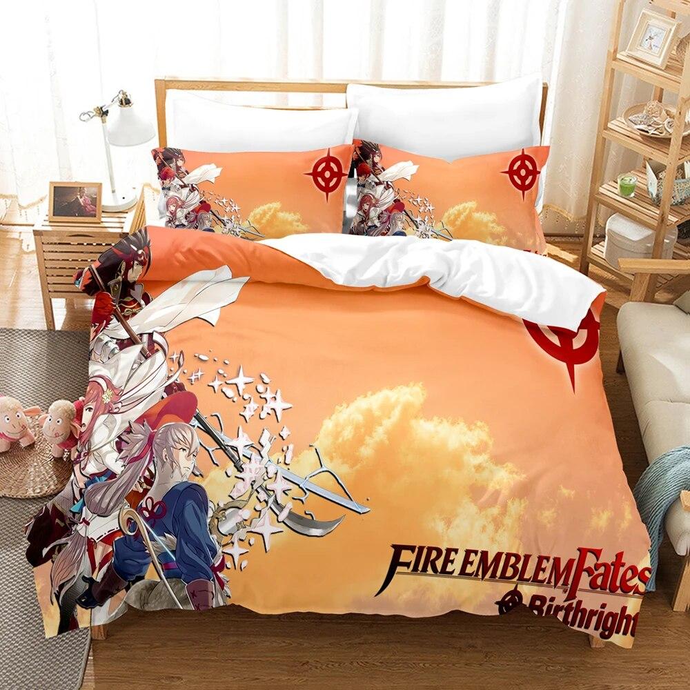 3D Fates Bedding Sets Duvet Cover Set With Pillowcase Twin Full Queen King Bedclothes Bed Linen