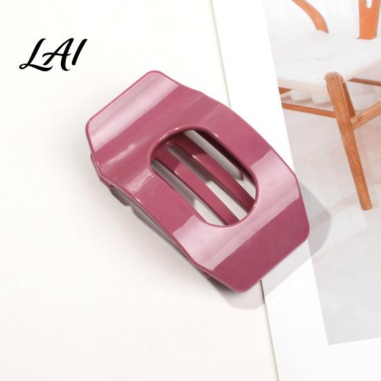 Elastic Hair Clip Women Claw Smooth Opening And Closing Back Head for Ponytail Clip Non-Slip Comfortable Accessory Medium Long Strong Clamping