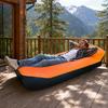 Sofá de Aire Inflable para Exteriores, Sillón Inflable Plegable Portátil, Silla Tumbona de Aire Ergonómica Anti Fugas para Exteriores, Playa, Senderismo, Picnic