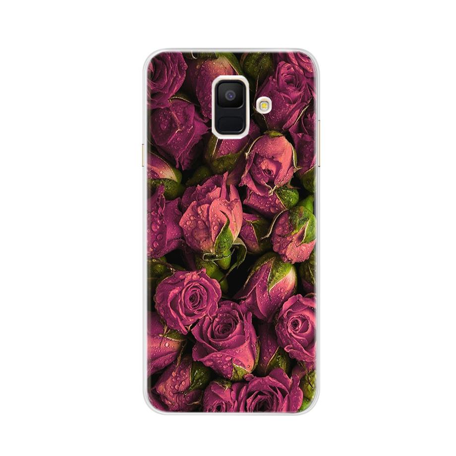 For Funda Samsung A6 2018 Case A600F Soft Silicone TPU Back Cover Phone Case For Samsung Galaxy A6 Plus 2018 A605 A605F A 6 Case