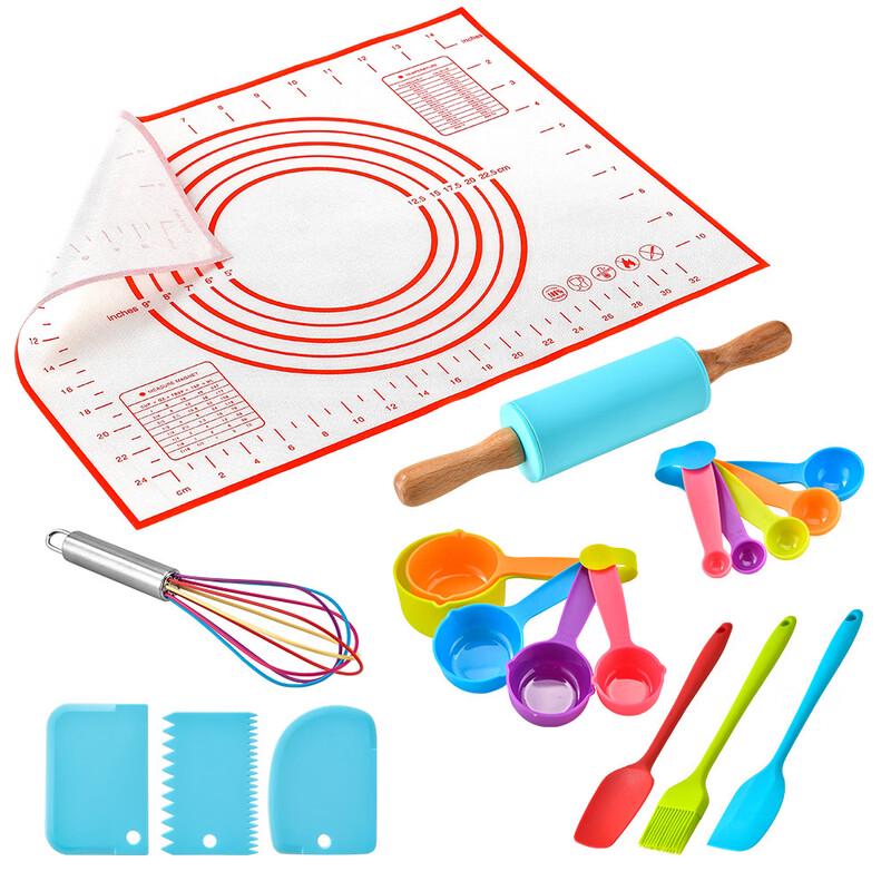 Children s 19-Piece Silicone Baking Set