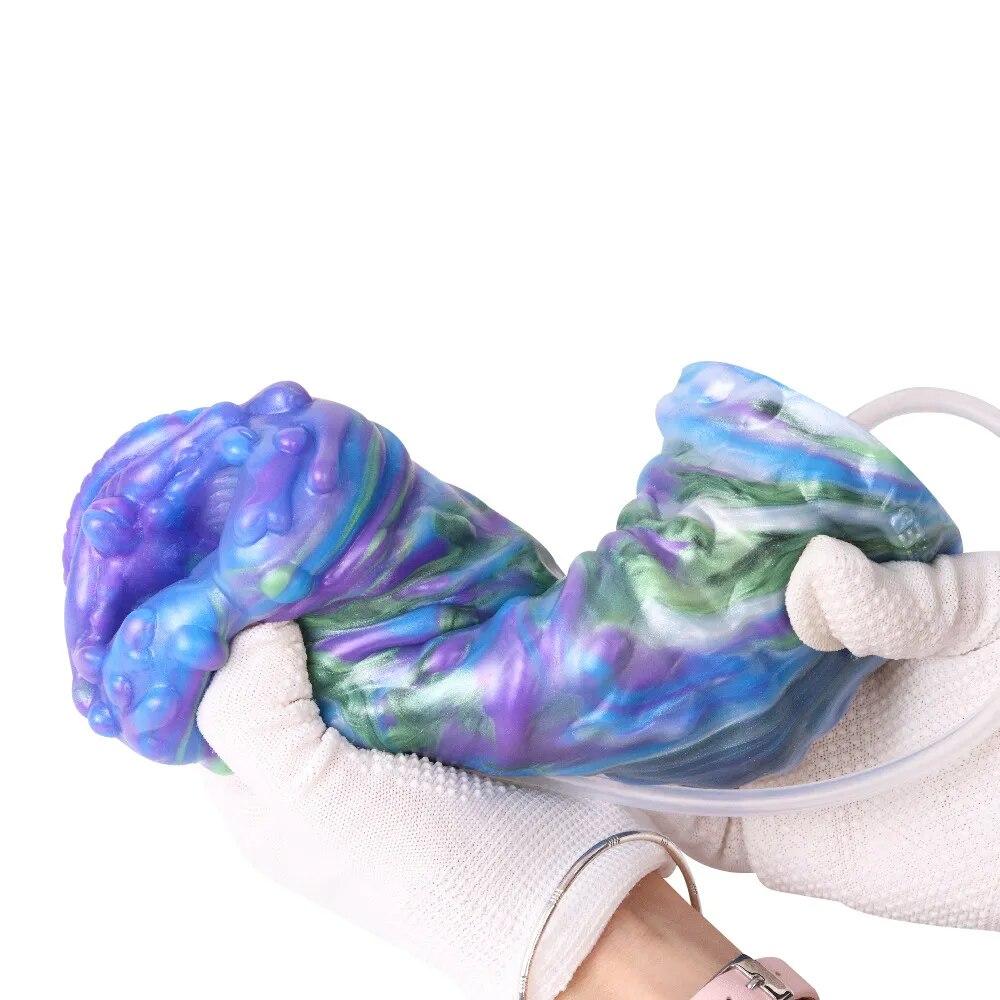 Water Squirting Masturbation Cup Silicone Masturbator for Men Manual Penis Training Sex Toy Pussy Anal Doll