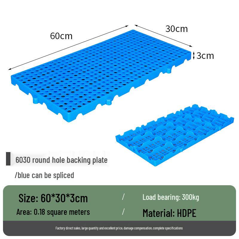 Vodotěsná plastová paletová mřížková podlahová rohož pro domácí mazlíčky a sklady