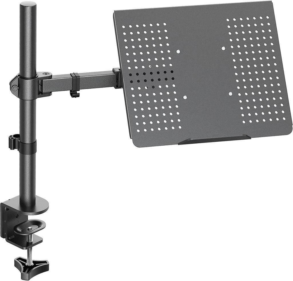 ErGear Laptop lbs Weight with Laptop Tray and Monitor Fits up to Adjustable Height and Laptop Stand with Grommet Mount Arm, 22.2 (10 kg) Capacity,