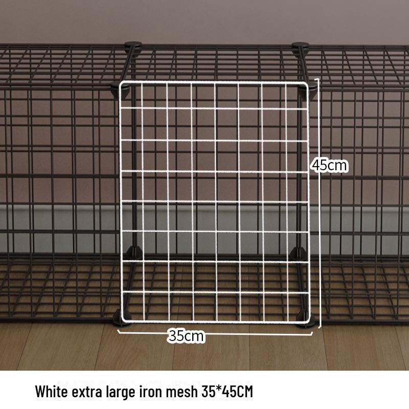 DIY Pet Cage Assembly: Versatile Wire Mesh Fence for Cats, Dogs, Rabbits, and More