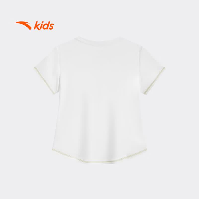 Anta Kids' Girls' Breathable Quick-Dry Short Sleeve T-Shirt
