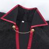Medieval Cape with Chain Halloween Costumes Cape Vampires Cape Long Cape Halloween Cloak for Carnivals Party