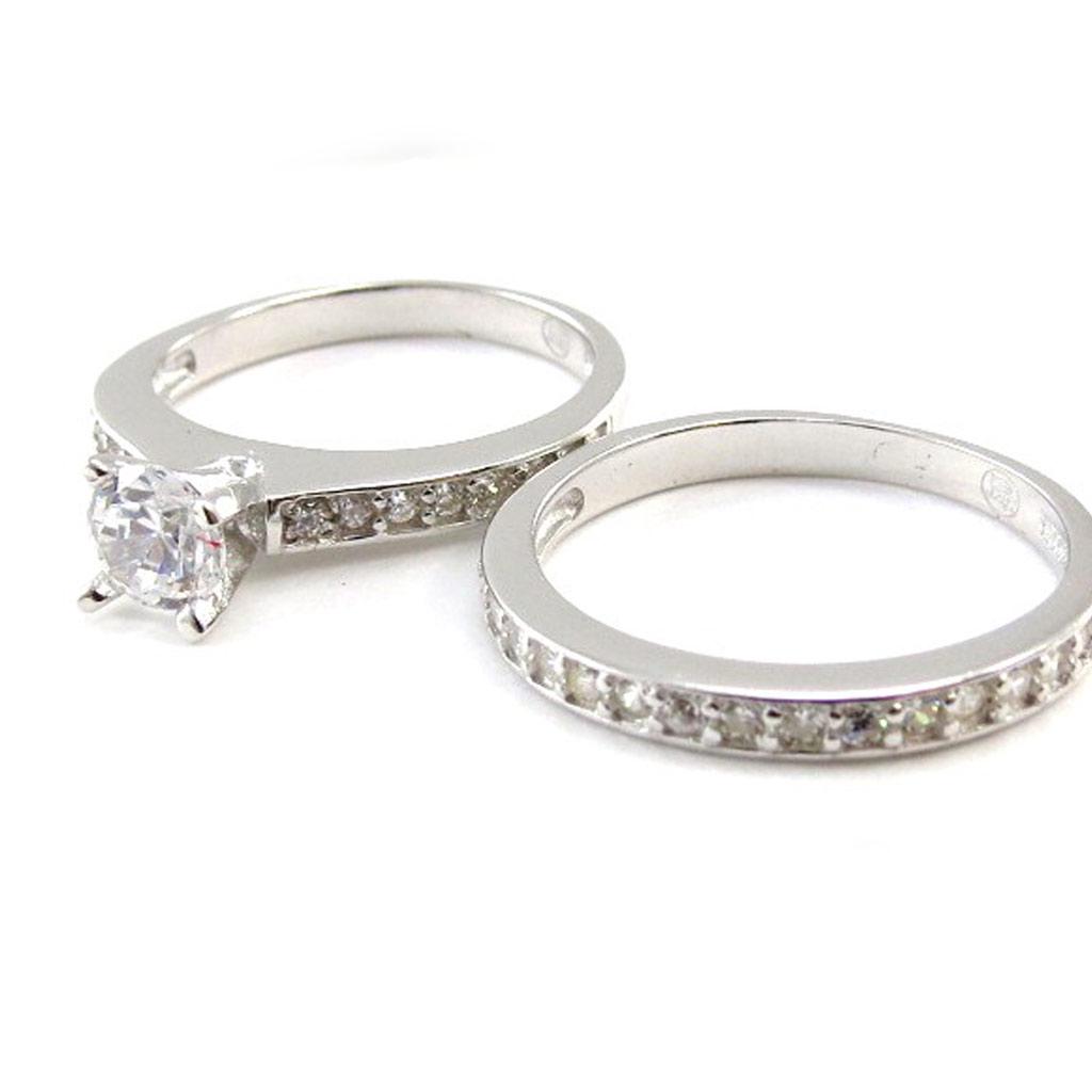 Silver Ring 'For Life' duo