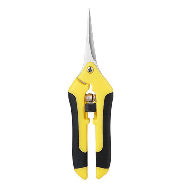 Stainless Steel Gardening and Floral Pruning Shears: Heavy-Duty Garden Scissors for Branch Cutting and Fruit Picking