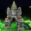 Ancient Cambodian Erawan Statue Fish Tank Landscaping Ornament Simulation Crafts