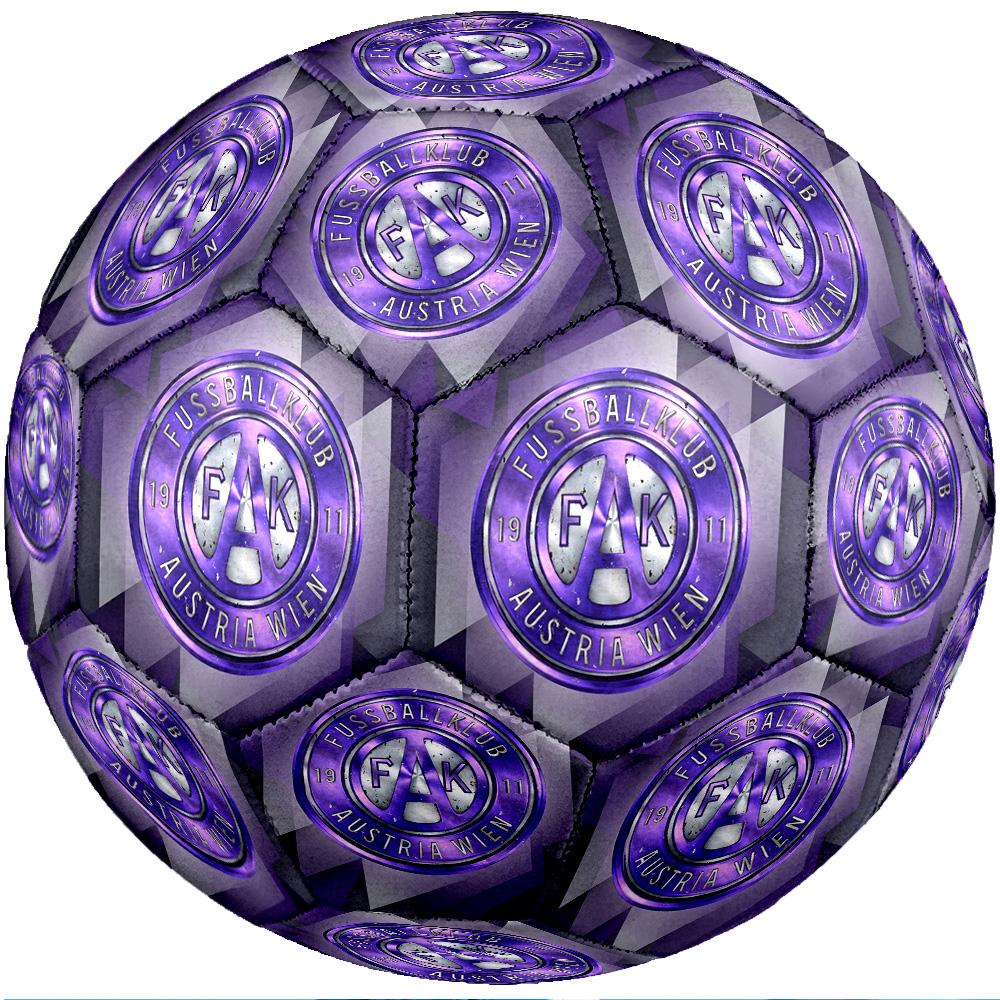 Austria Wien FC Size 5 Standard Football Durable Training Match Soccer Ball for Adult Outdoor Sports