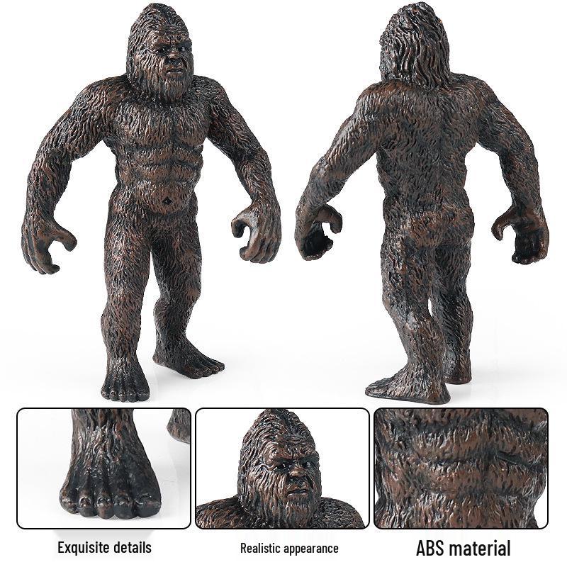 Bigfoot Mythical Ape-Man Static Model Ornament Toy
