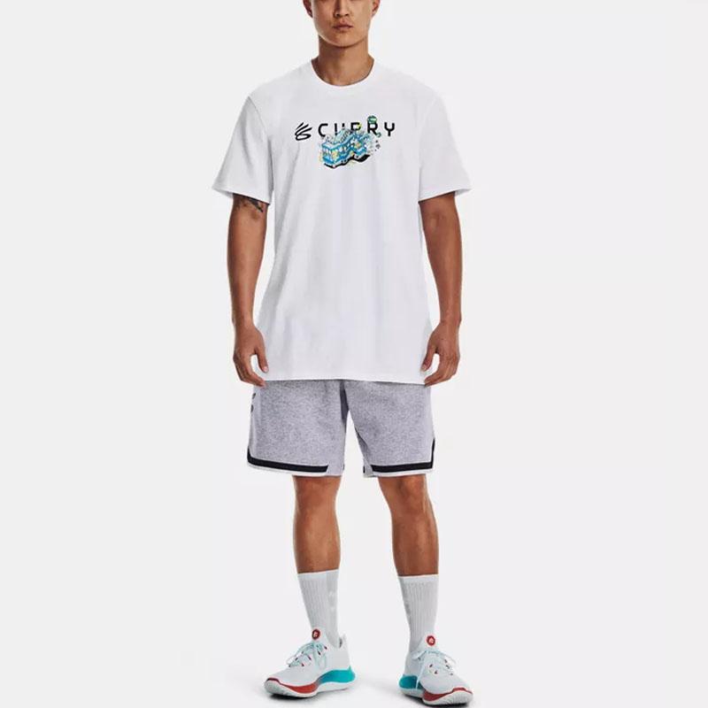 Under Armour T Shirt Men's White 1376273-100