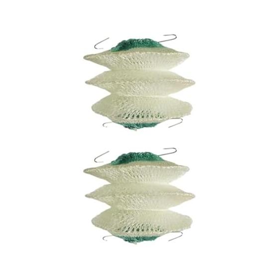 Mantle Set of 2 for North Star #95 Tube Mantle Replacement Tube Mantle Type 95 Coleman Outdoor Camping 2500/2000/2600 Wick Lantern Accessory Gas