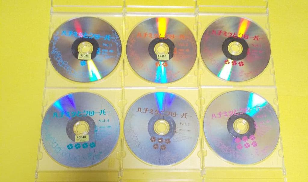 [USED] Japanese Drama/DVD Honey and Clover (6 volumes + bonus video) Riko Narumi/Toma Ikuta