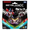 Beyblade X Transformers Collaboration Optimus Prime 4-60P vs Megatron 4-80B Multipack Set with 2 Top