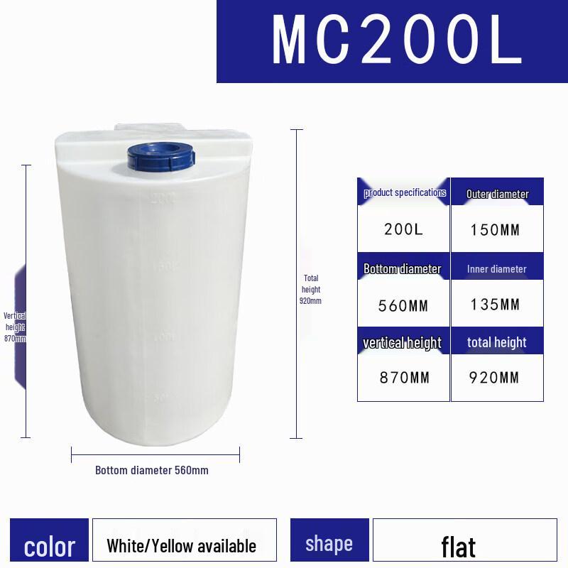 Conical Dosing Tank Mixer with Motor