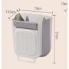 1pc Collapsible Hanging Bin - Space-Saving Cabinet