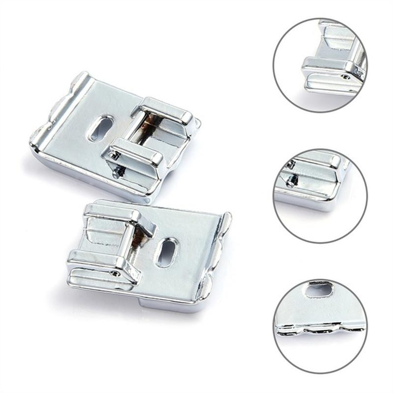 Buy Silver Sewing Machine Accessories Double Rolled Hem Presser Foot at