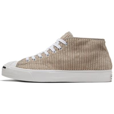 Jack Purcell Comfortable and Versatile Mid-top Canvas Shoes Unisex Khaki