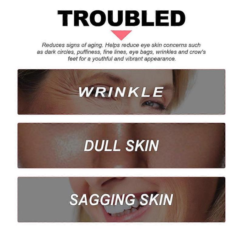 3pcs Retinol Eye Cream Stick Reduce Puffiness Wrinkle Dark Circles Remove Skin Care