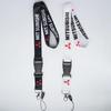 Car Keychain ID Holder Mobile Phone Neck Strap Lanyard For Mitsubishi Outlander Lancer 10 9 ASX RALLIART Eclipse L200