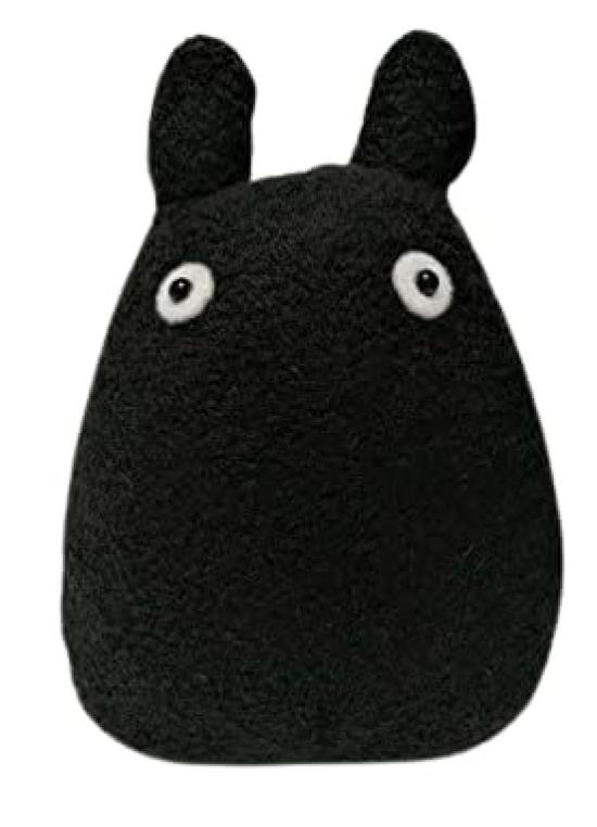 

Студия Ghibli Мой сосед Тоторо Призрак Тоторо Черная мягкая игрушка кукла Официальный автобус Meitoneko