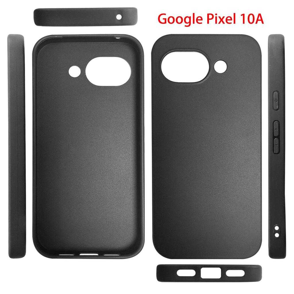 Google Pixel 10A Black Frosted Anti-Fall TPU Phone Case