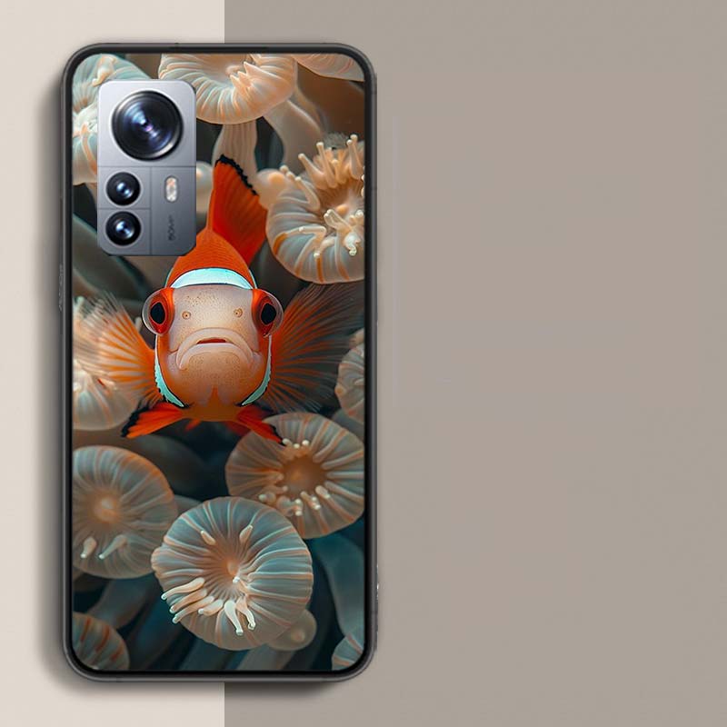 

Clownfish and Sea Anemone Phone Case For Redmi Note 15 Pro 5G 14 13 12 Pro Plus 11 11T 11E 11S 10 Pro 10S 9 9S Cover Cell Clear Redmi Note 11E 5G