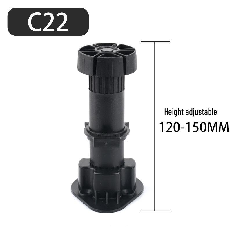 ABS Adjustable Leveling Cabinet Feet - Thickened Plastic Legs for Kitchen and Cupboard Support