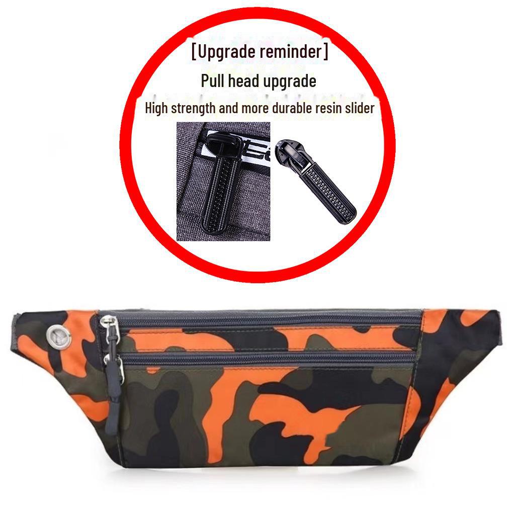 Водонепроницаемая ультратонкая спортивная поясная сумка для мужчин и женщин — дышащая, многофункциональная, невидимая и безопасная для активного отдыха large, 1 piece коричневый